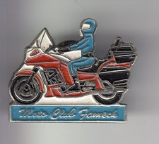 RARE PINS PIN'S .. MOTO MOTORCYCLE HONDA GOLDWING CLUB TEAM FAMECK 57 ~C4