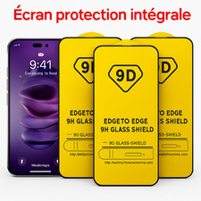 VERRE TREMPE IPHONE VITRE PROTECTION ECRAN 17 16 15 14 13 12 11 PRO MAX SE XR XS