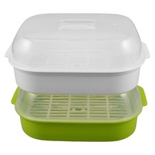  2 Pcs Cuit Vapeur Micro-ondes