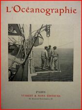 JULES RICHARD L’OCÉANOGRAPHIE VUIBERT ET NONY 1907 MER SCIENCES ET TECHNIQUE EO