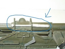 FJ, 1 X piston en METAL BRUT pour canon atomic militaire france jouet (R124)