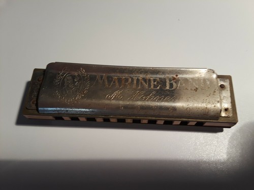 Vintage hohner a440 - "c", marine