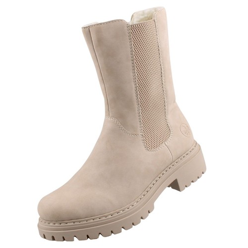 Rieker bottes fourrées - bottes, femme