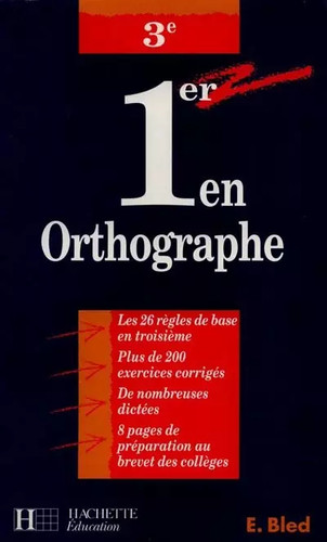 Premier orthographe 3e - premier, en