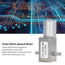 (6 Tours/minute)Moteur De Boîte De Vitesses DC12V Motoréducteur DC 12V Micro