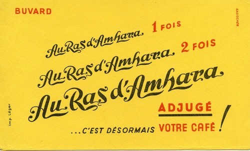 Buvard publicitaire votre - /,
