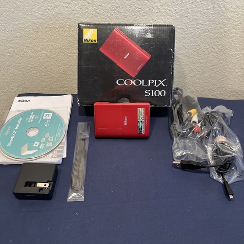 Nikon coolpix s100 16mp - nikon, hd