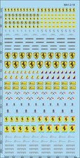 decals décalcomanie ferrari