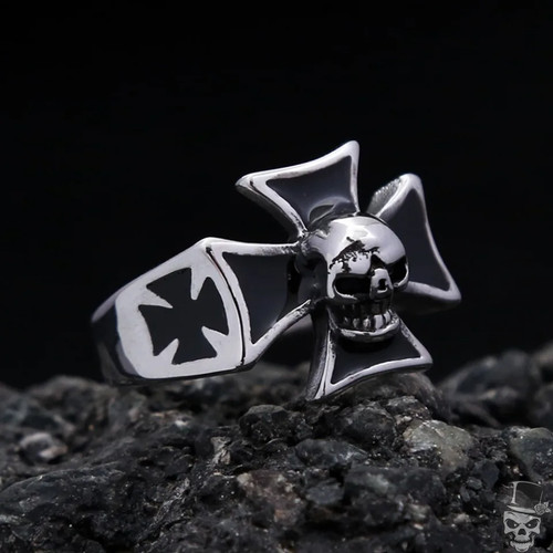 Bague sculpt rings crâne - bague,