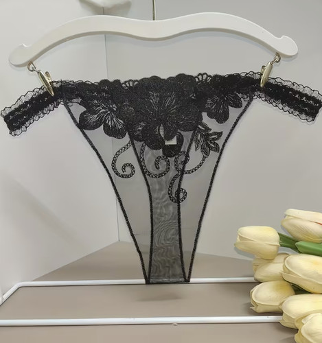 String maille transparente - en,