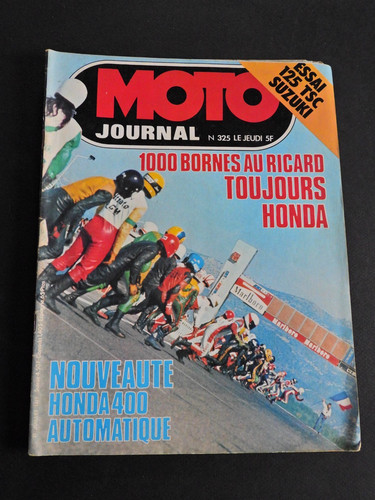 Ancienne revue moto journal - ancienne,
