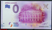 Billet touristique zero €uro, OPERA GARNIER, 2016-1, neuf