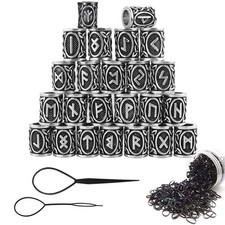 Perle barbe Viking 24 Pièces