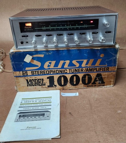 Beautiful sansui 1000a - 1000a, tube