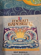 Large 3D Wave Mandala  Indian