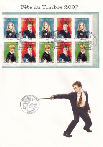 Enveloppe grand format - , 1er