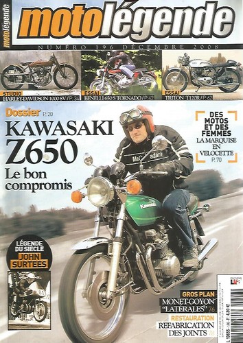 Moto legende 196 kawa - n°196,