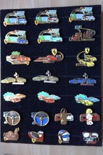 23 pin's Ferrari 21 Arthus Bertrand 2 J-C Deride 200 ex 24H du Mans La Scuderia