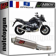 POT D ECHAPPEMENT GP GUN by ARROW ACIER HONDA CROSSRUNNER 800 2015 15 2016 16