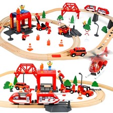 69 Pièces Circuit Train en