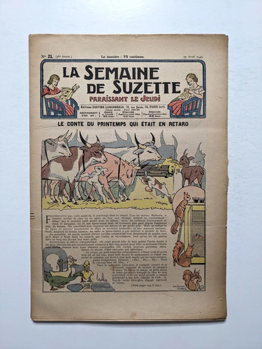 Semaine suzette 21 1940 - la,