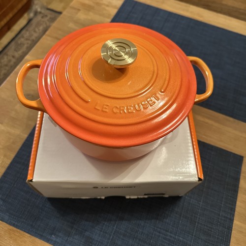New creuset 20cm 75 qt - new, le