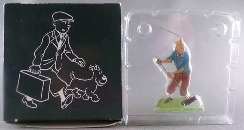 Tintin figurine silhouette - -,