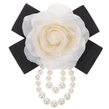 Broche Fleur Tissu Tissus