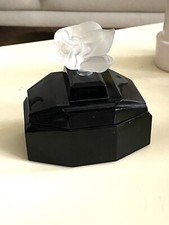 Ancienne boite parfum Poudre art déco marcel Franck verre Vintage collection