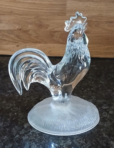 Grande figurine coq - coq, en