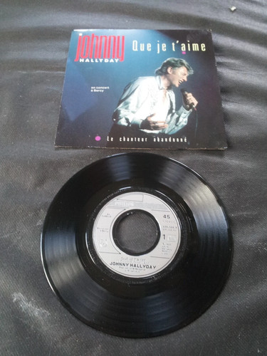45t johnny hallyday - -,