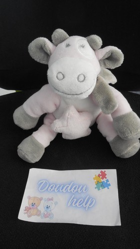 Doudou peluche vache musical - doudou,