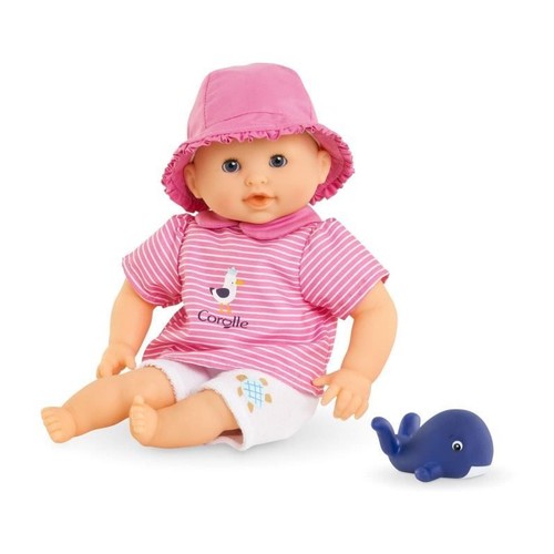 Poupon corolle bébé bain - poupon,