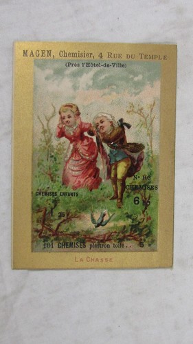 Rare chromo ancien la - ancien, a