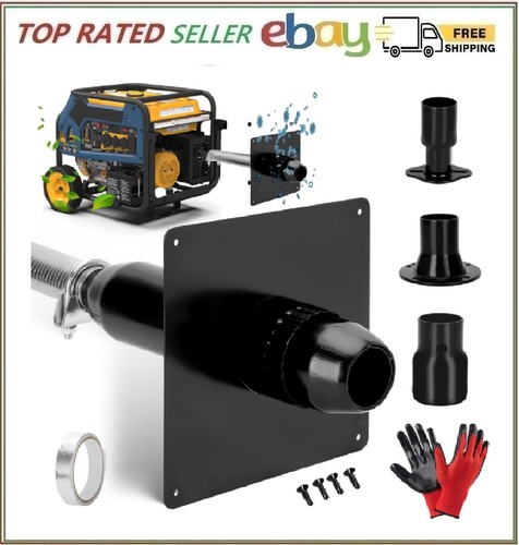 Generator exhaust silencer - exhaust,