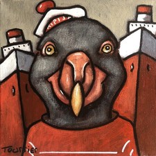 Tableau Oiseau Marin Tourrier