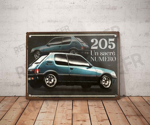Plaque métal vintage - , peugeot