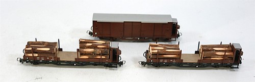 Ensemble wagons fret - de, de