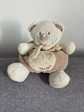 DOUDOU OURS BEIGE BLANC