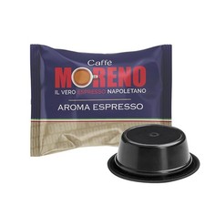 100 Capsules Compatibles À Modo Mio Café Moreno Arôme Espresso Fort Et Corsé