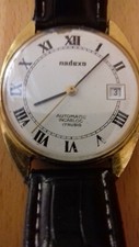  Montre automatique "Nadexo" années 60-70 mouvement France ébauche 17 rubis.