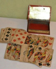 Ancien Jeu de Carte et Boîte