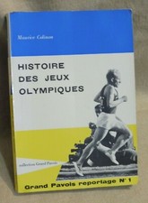 Colinon Maurice Histoire Des Jeux Olympiques sport gedalge 1960