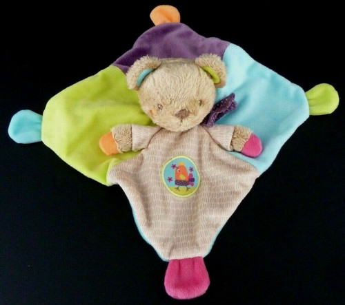 Doudou plat nicotoy ours - *.,