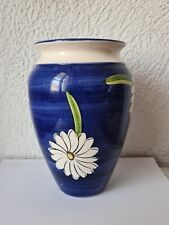 Vase Fleur Fleuri Bleu Ancien