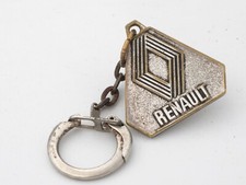 PORTE CLÉS ANCIEN - KEYCHAIN - METAL - RENAULT - STECA - CHATILLON SUR MARNE