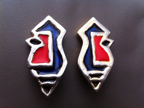 Très chic paire boucles - trÈs, de