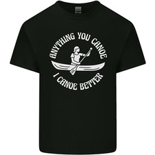 T-Shirt En Coton Léger Pour Hommes Canoë Drôle Kayak Kayaking