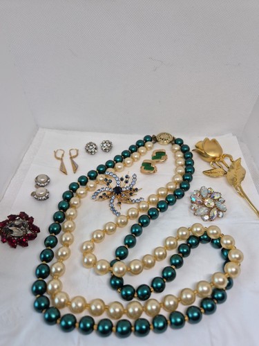 Lot bijoux vintage ancien - bijoux,