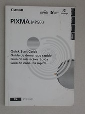 Imprimante PIXMA MP500 CANON K10264 Guide de démarrage rapide